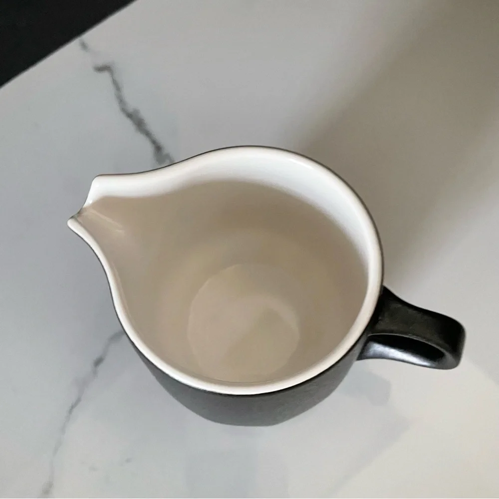 Black Pepper Creamer Pitcher - Vera Neumann for Mikasa
